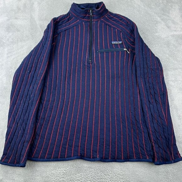 Patagonia Vintage Quilted Pullover Quarter Zip Women's Size Small Style 40400 - Picture 1 of 15